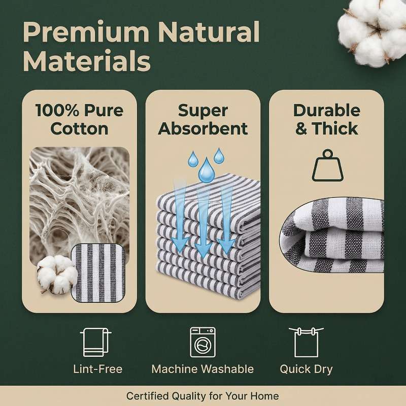 Rag Size 48.01*65.0Cm18.89*25.59*Inch Quantity 2Pcs