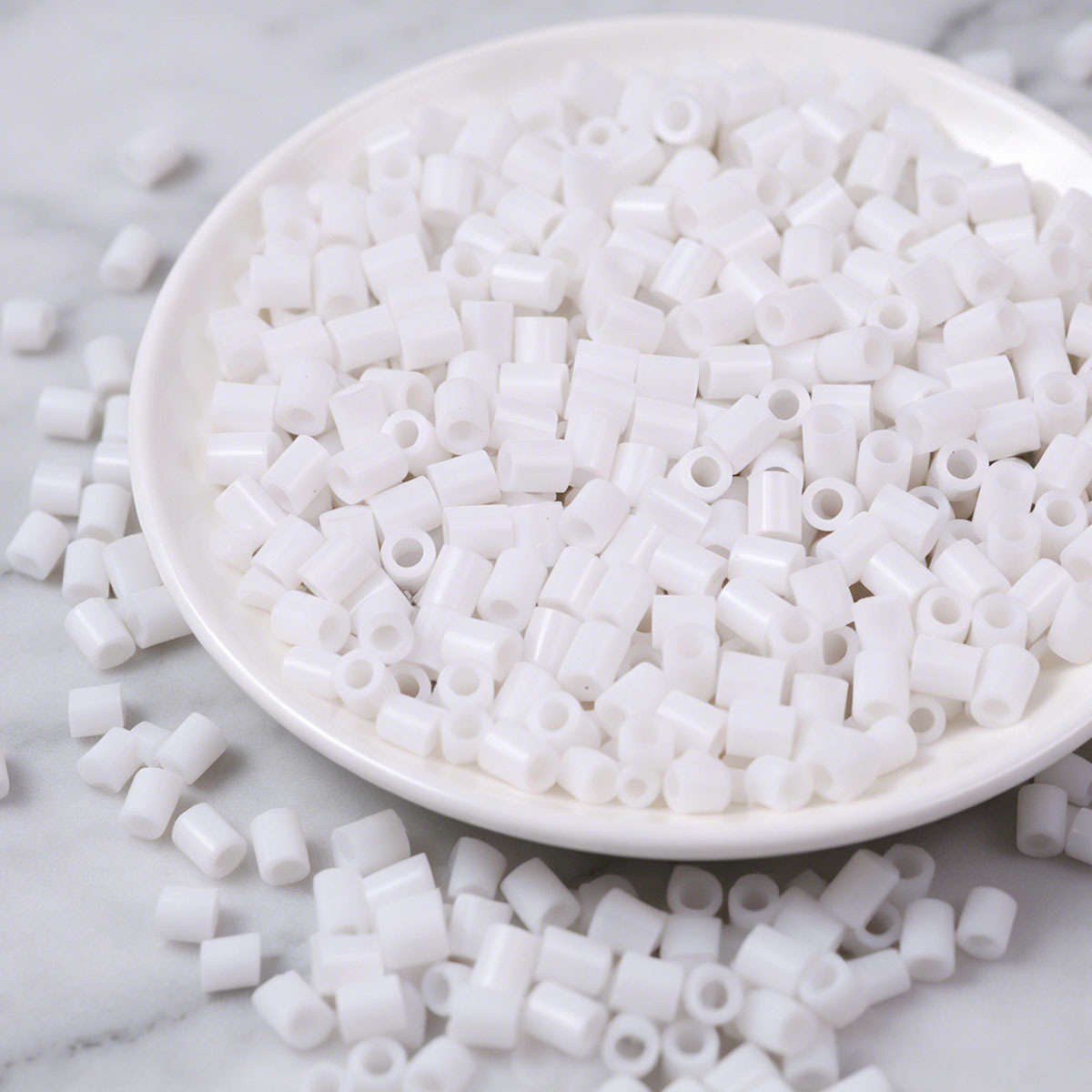 Perler Bead Set White 25G1999Pcs