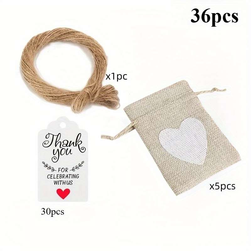 Gift Bags Color 36Pcs