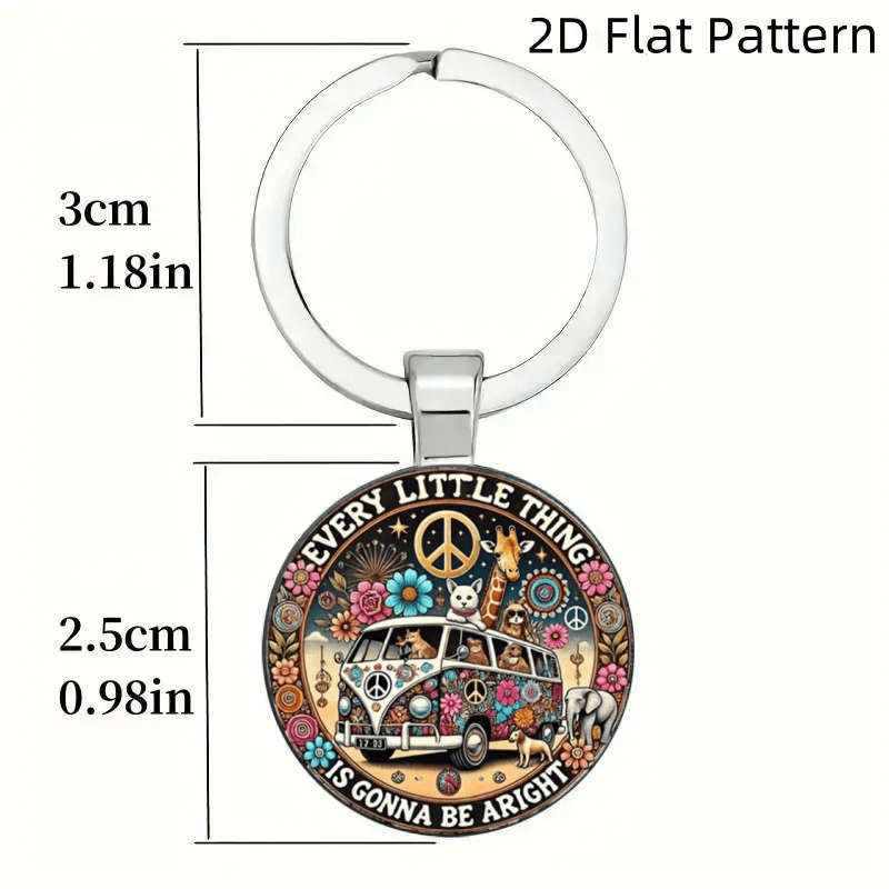 Keychain Ornament Color Style1