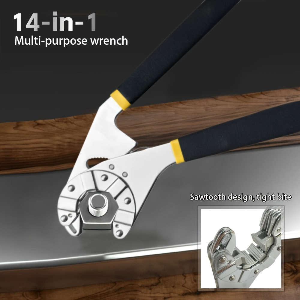 14-In-1 Multi-Purpose Wrench Set