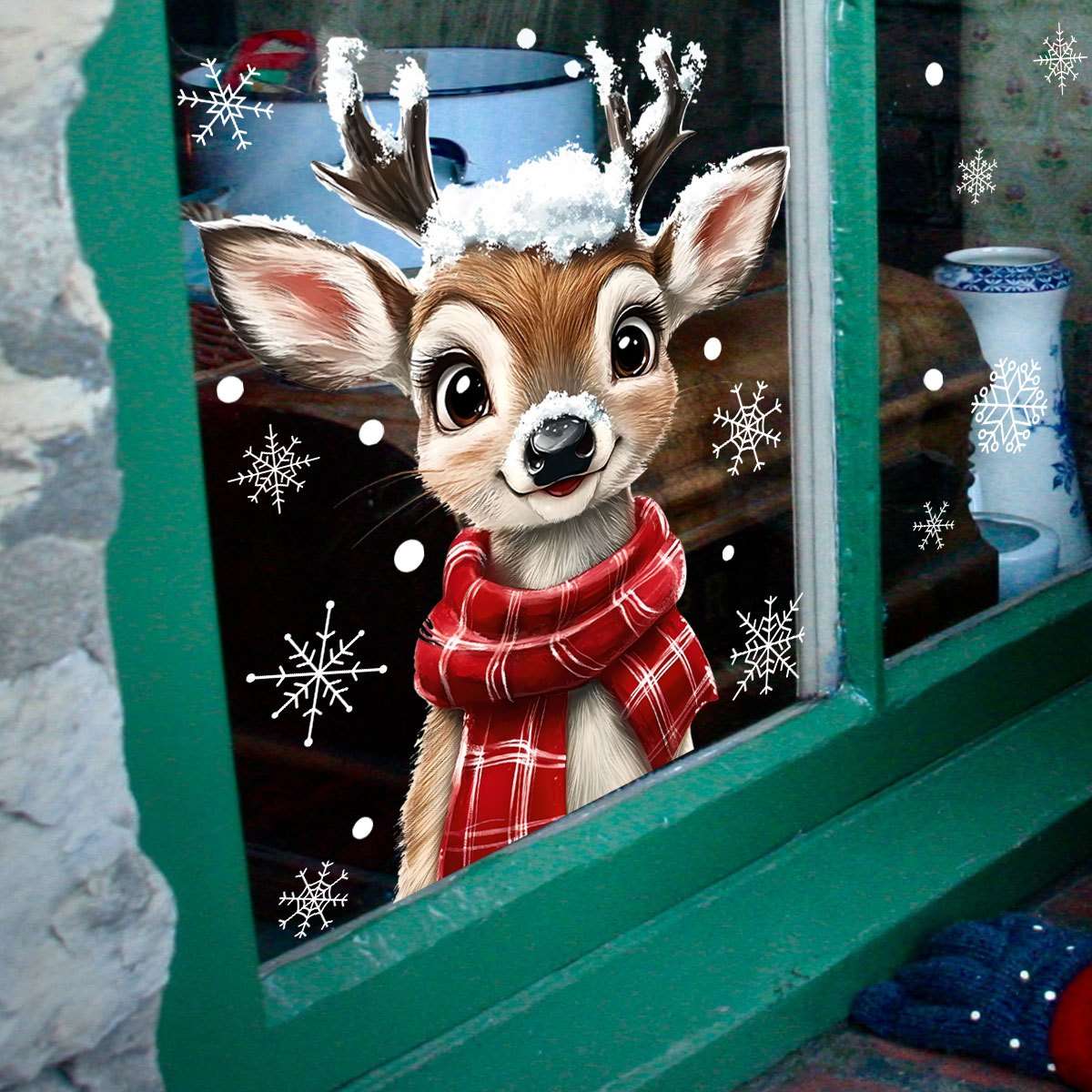 Christmas Decorations Model Jz165 2Pc Size 76.2Cmx63.5Cm