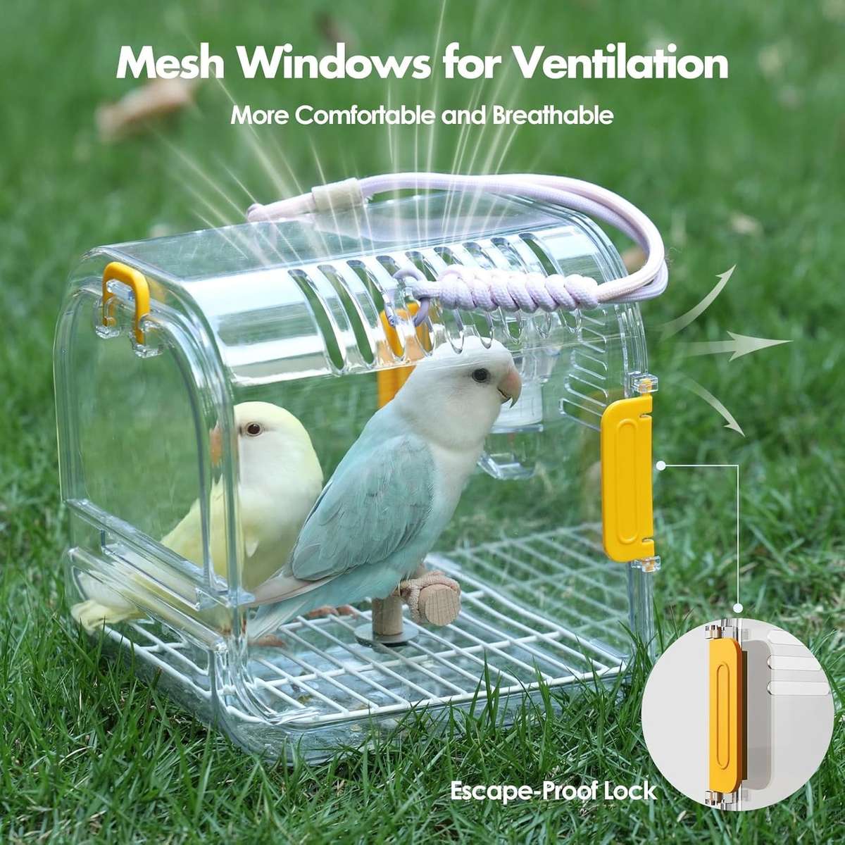 Birdcage Color Yellow Quantity5Pcs