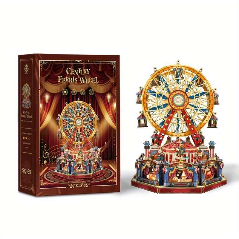 3D Building Model Puzzle Set