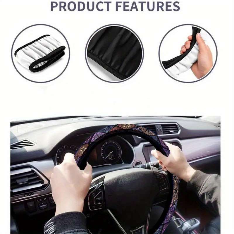 Car Steering Wheel Cover
