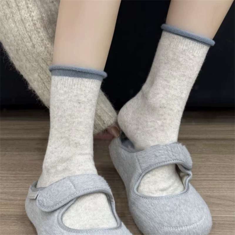 Women S Socks Color Deep Gray Size 5 Pairs