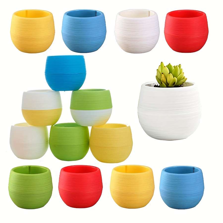Flowerpot Color Random Color Quantity3Pcs