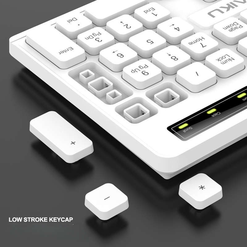 keyboard color White