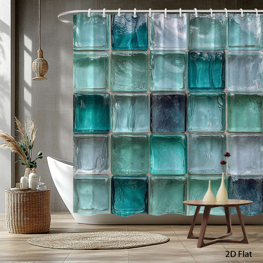 Waterproof Shower Curtain Size 80*180Cm
