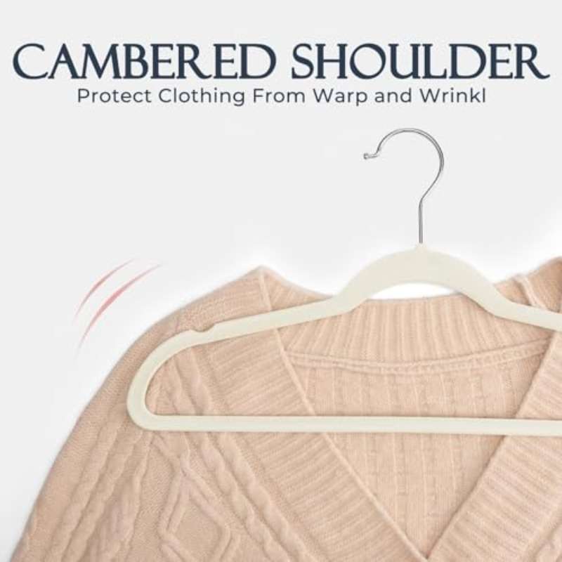 Coat Hanger Color Ivory