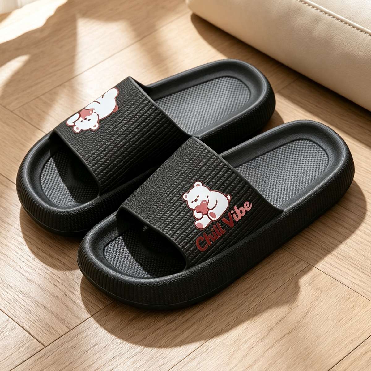 Sandals Color Black Size Uk 1.5 2
