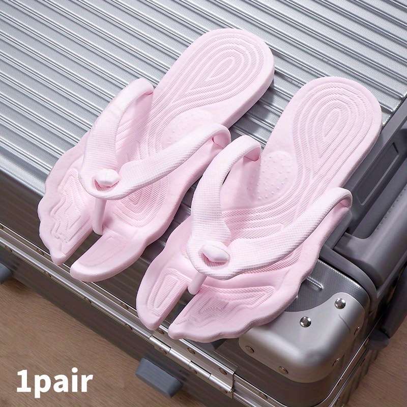 Ladies Summer Flip Flops White Uk 7.5