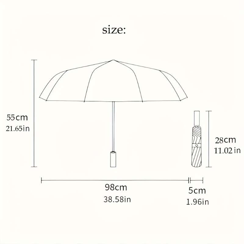 Umbrella Color A1 Size28X8Cm