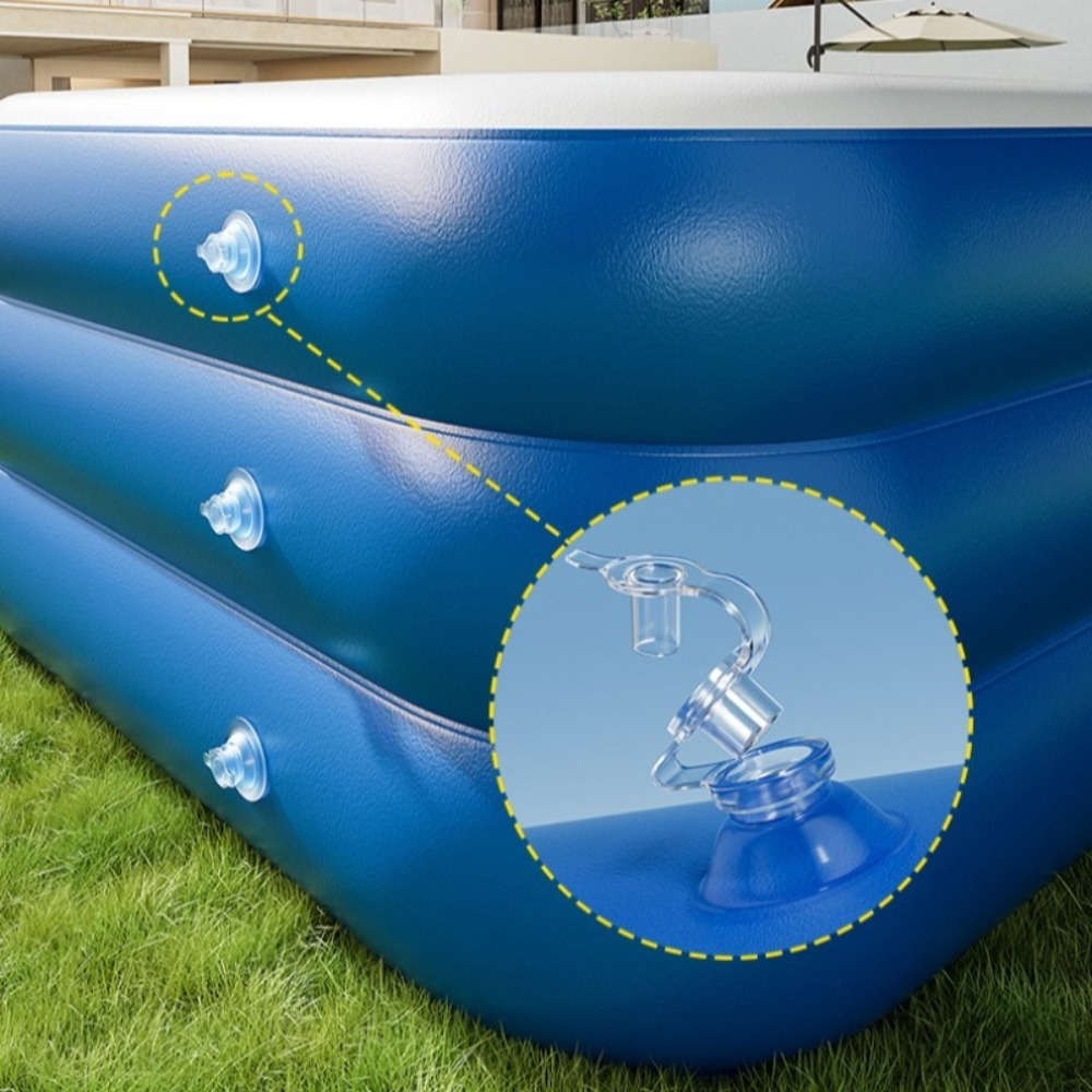 Swimming Pool Color Blue And White  Size3 Layers Of Circle 1.5 Meters