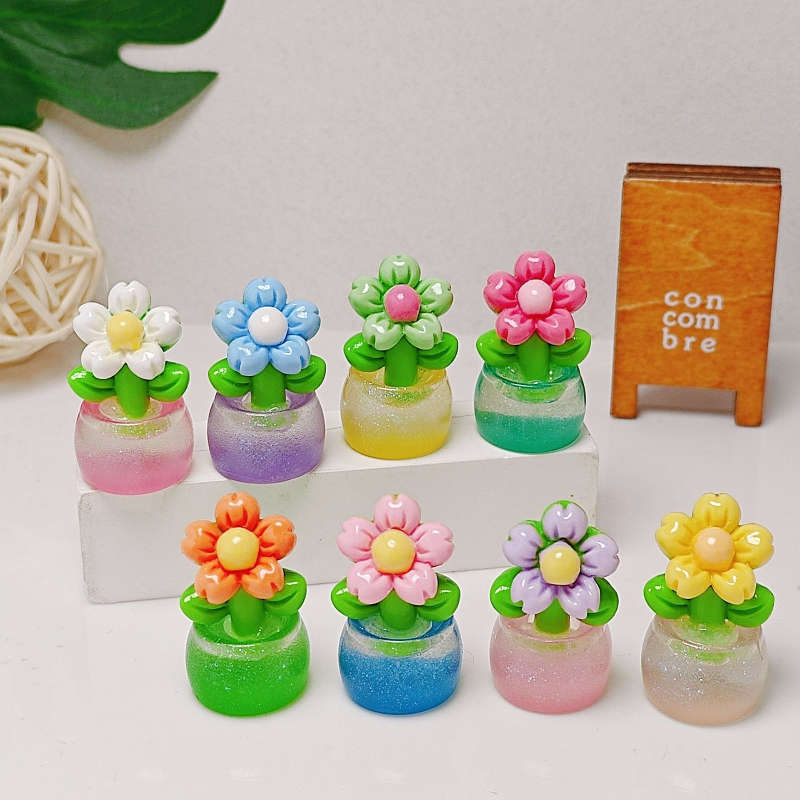 Flowerpot Color 1 Random Color.