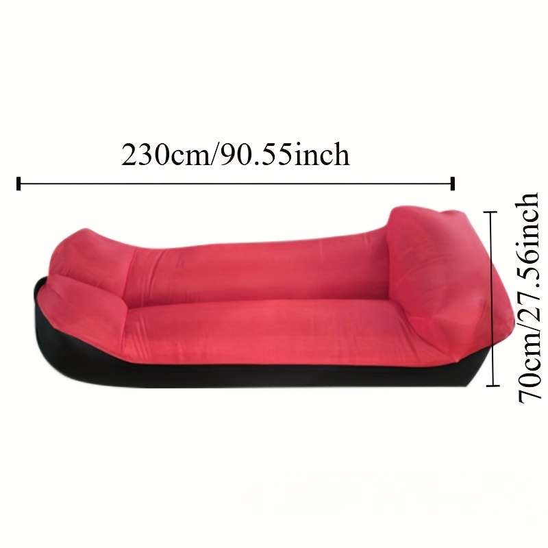 Premium Versatile Air Mattress Portable Inflatable Couch Outdoor Use Inflatable