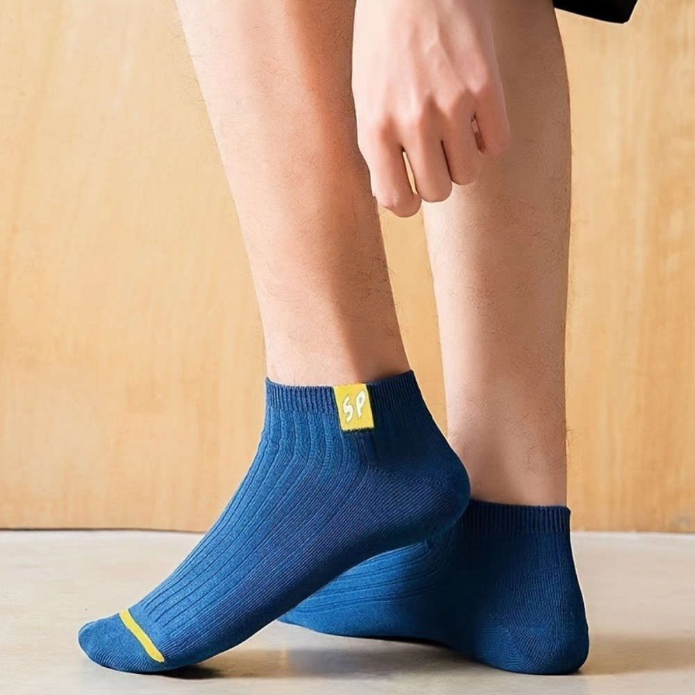 10 Pairs Of Random Colors One Size High Elastic Socks