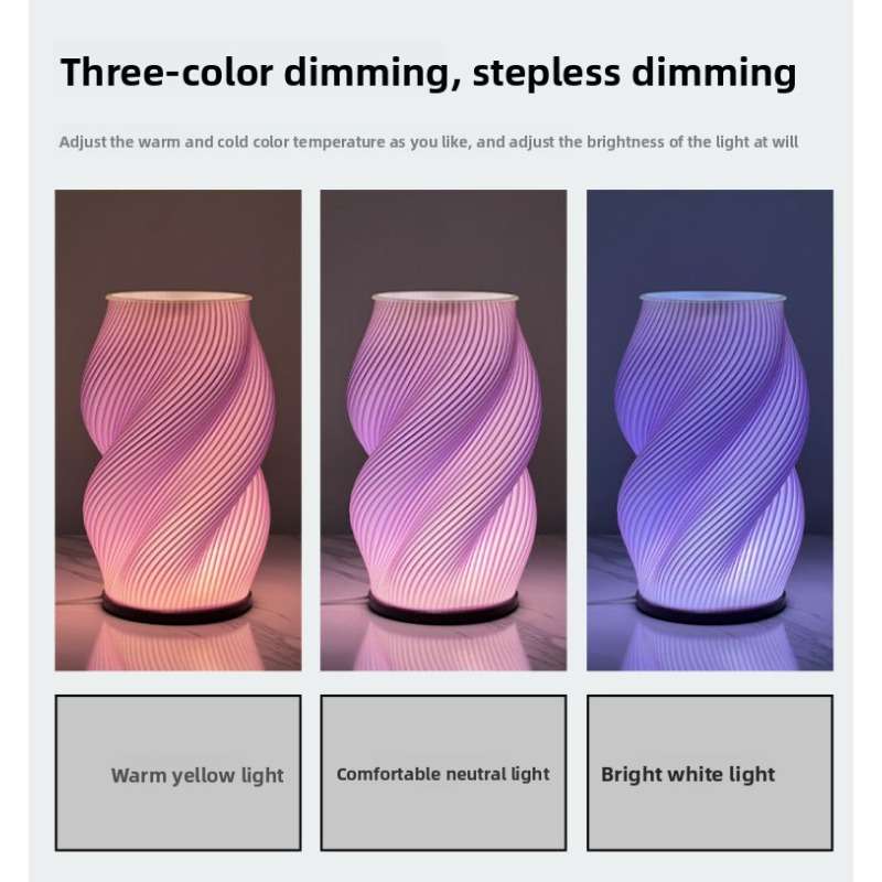 Luxury Stunning Office Night Modern Bedside Table Lamp Adjustable Switch