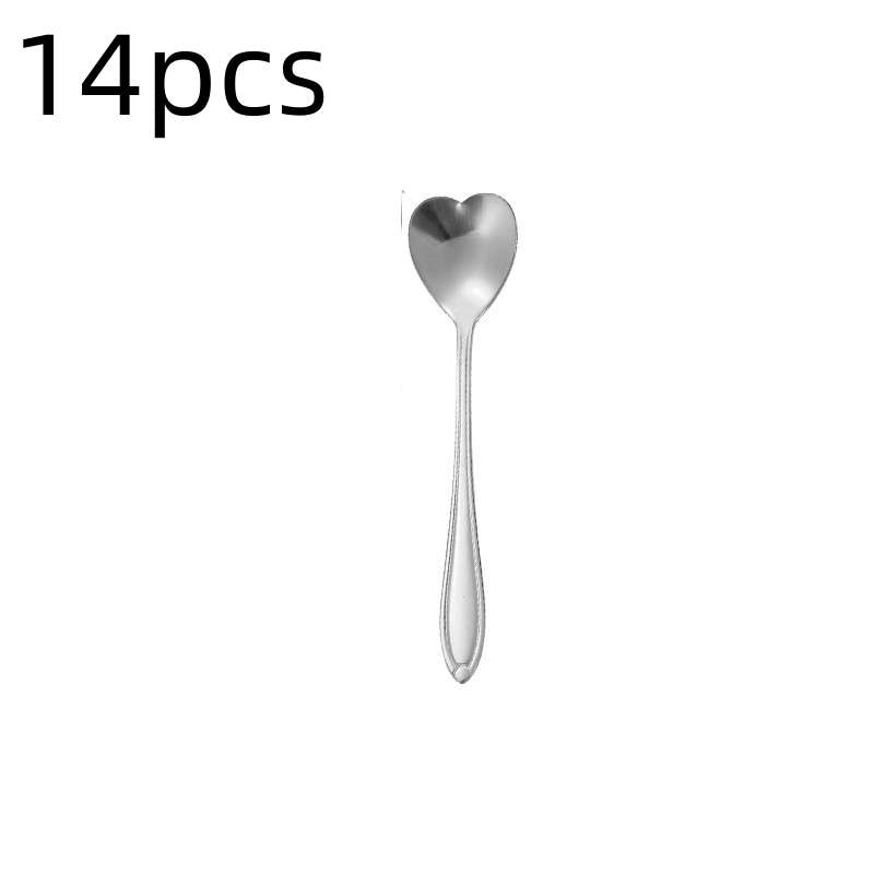 Kitchenware Color Silvery Quantity14Pcs