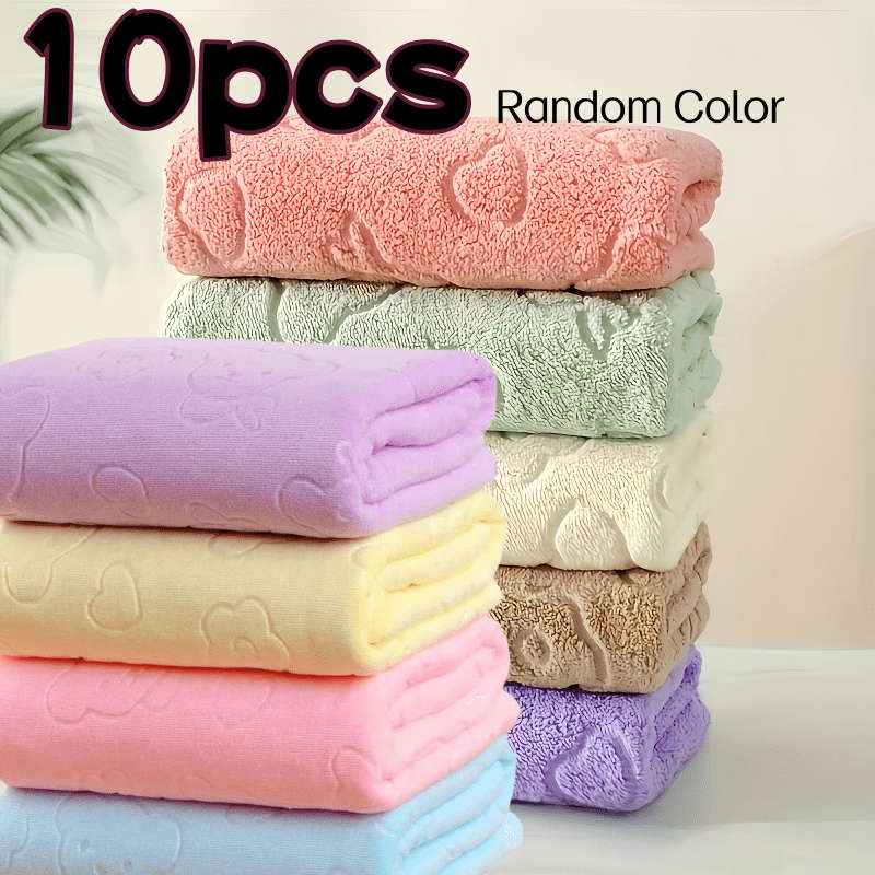 Towel Color Yellow Quantity10Pcs