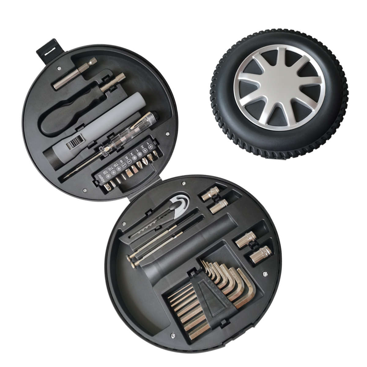 29-Piece Tire-Shaped Household Hardware Tool Set