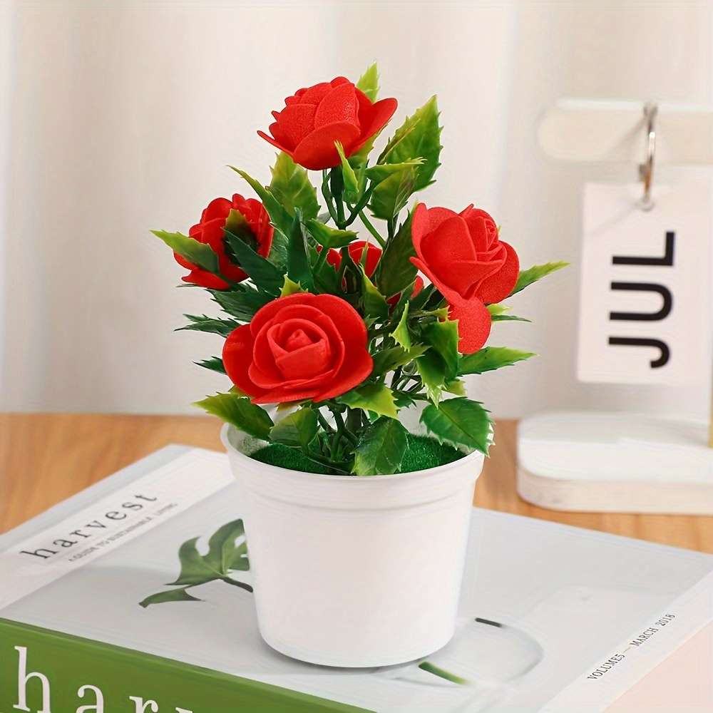 Flowerpot Color 1 Piece Red