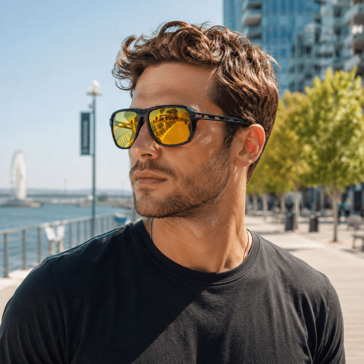 Cycling Glasses Color C5 Gun Yellow