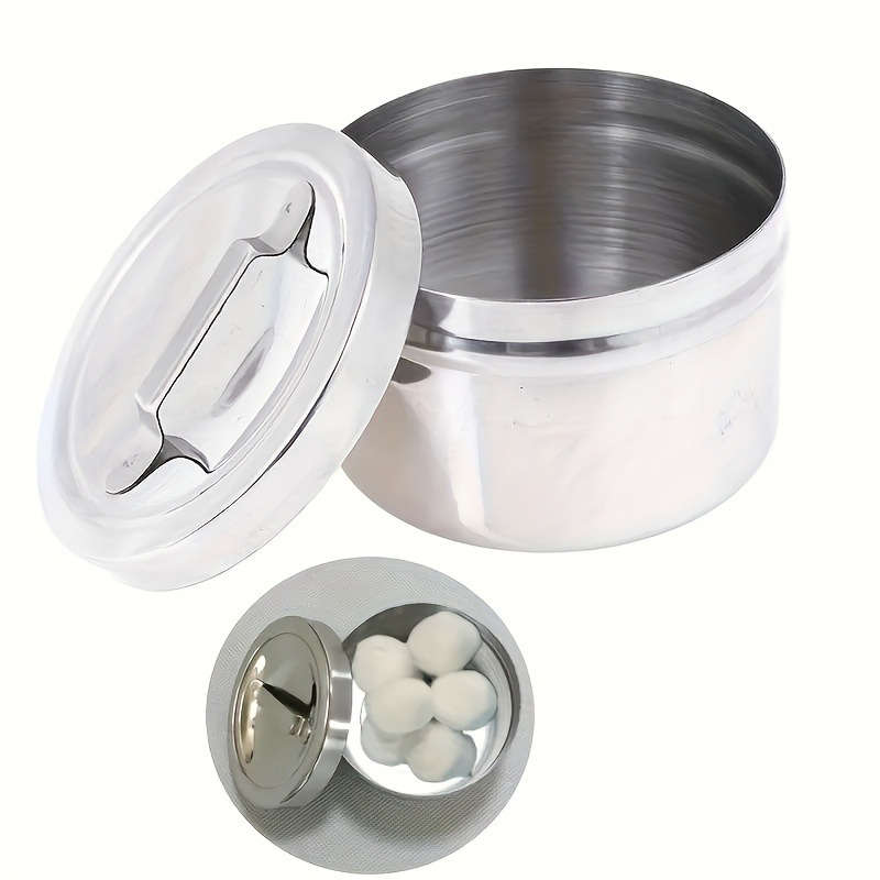 Antibacterial Box Stainless Steel Can 1Pc