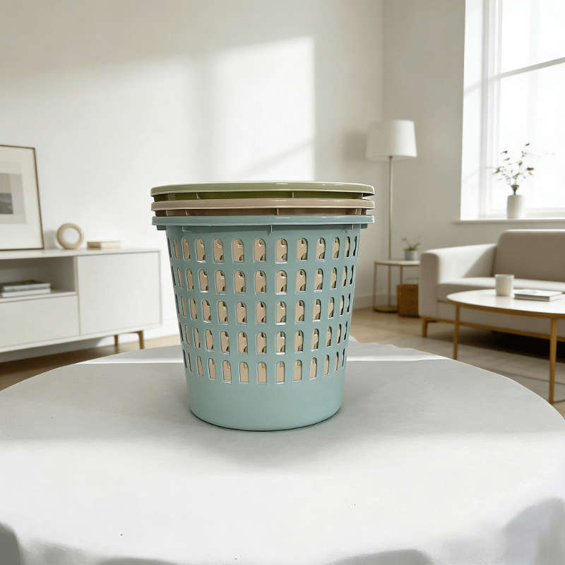 Garbage Can Color Apple Green Quantity3Pcs