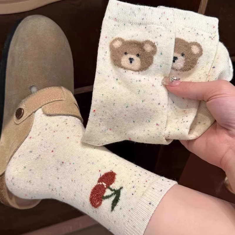 Women S Socks Color 2Bows2Hearts Size One Size Fits All