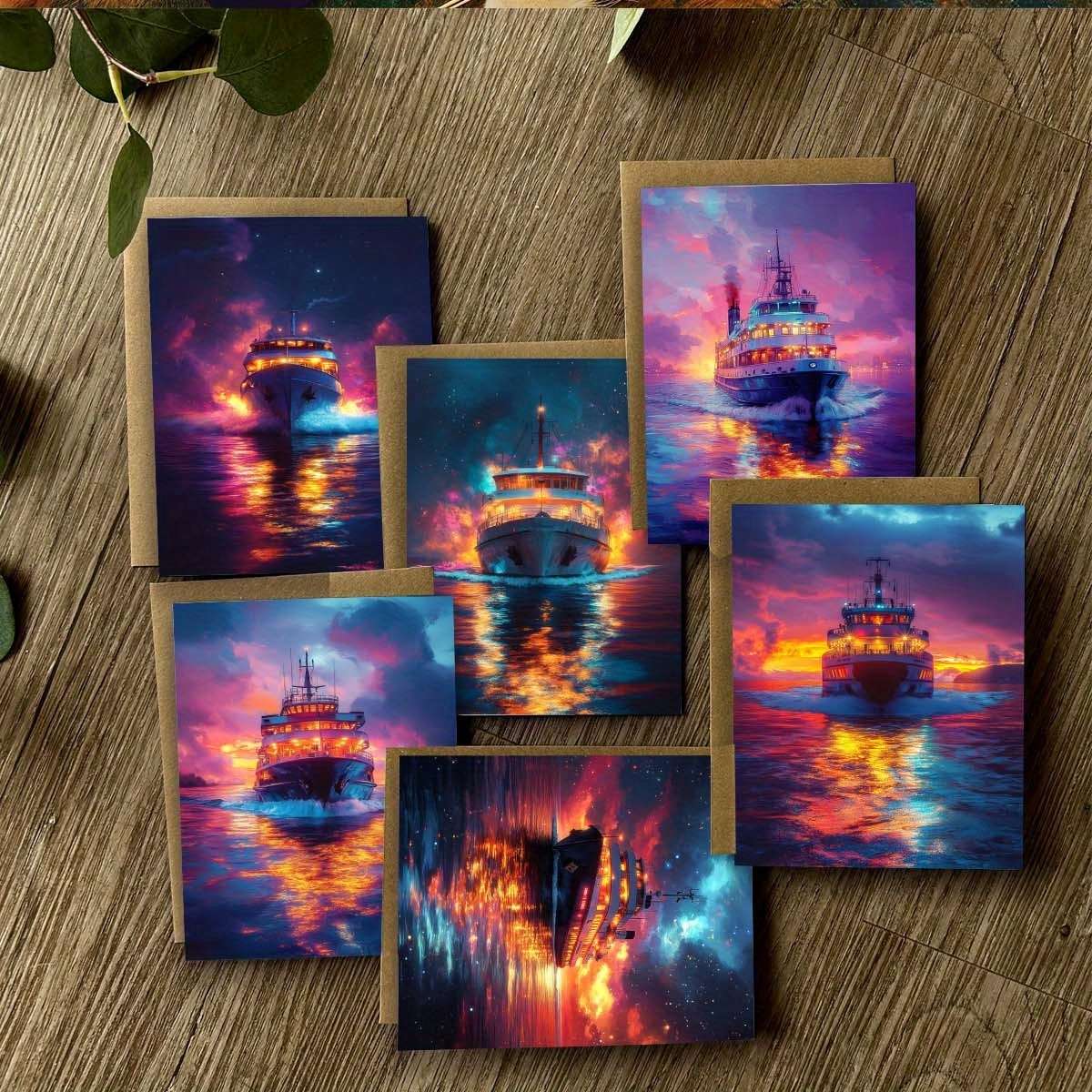 Greeting Cards Quantity 6Pcs