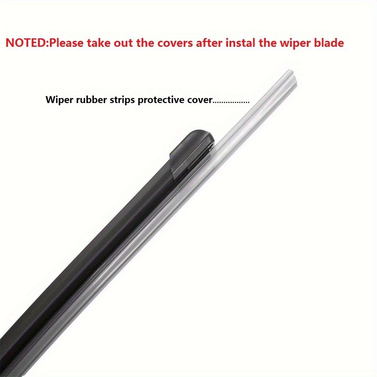 Windshield Wipers Material Natural Rubber