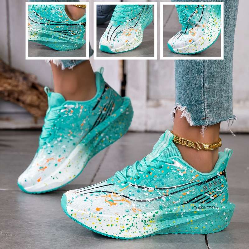 Women S Sneakers Color Green Sizeuk 6