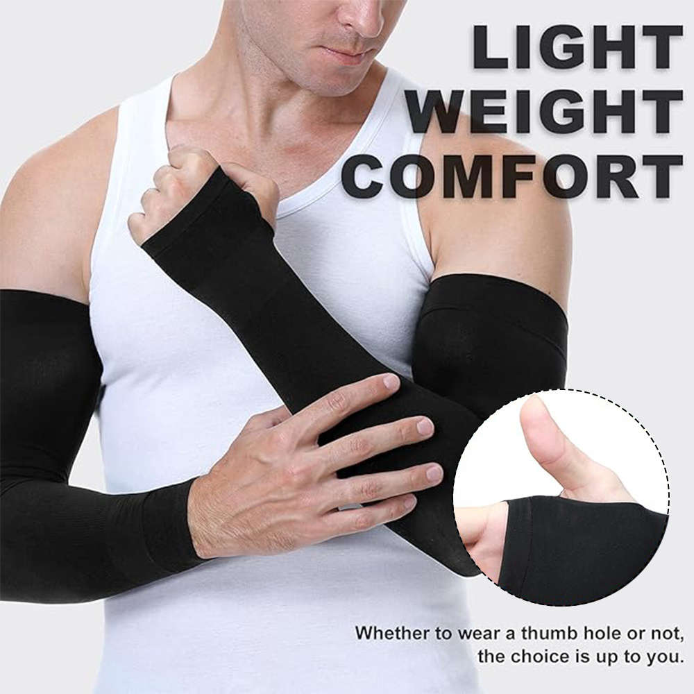 Sunscreen Sleeves Color Black