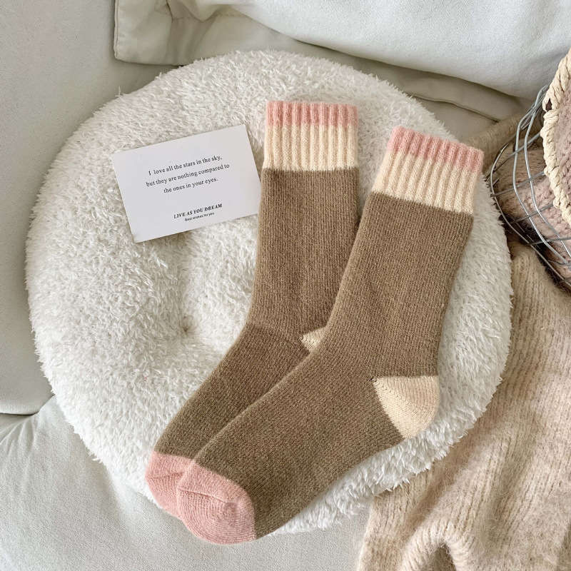 Women S Socks Color 5 Pairspink Twisted Doughnut Size Onesize