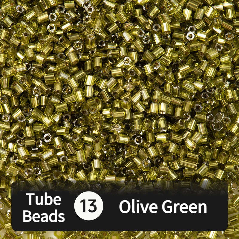 Perler Bead Set Olive Green