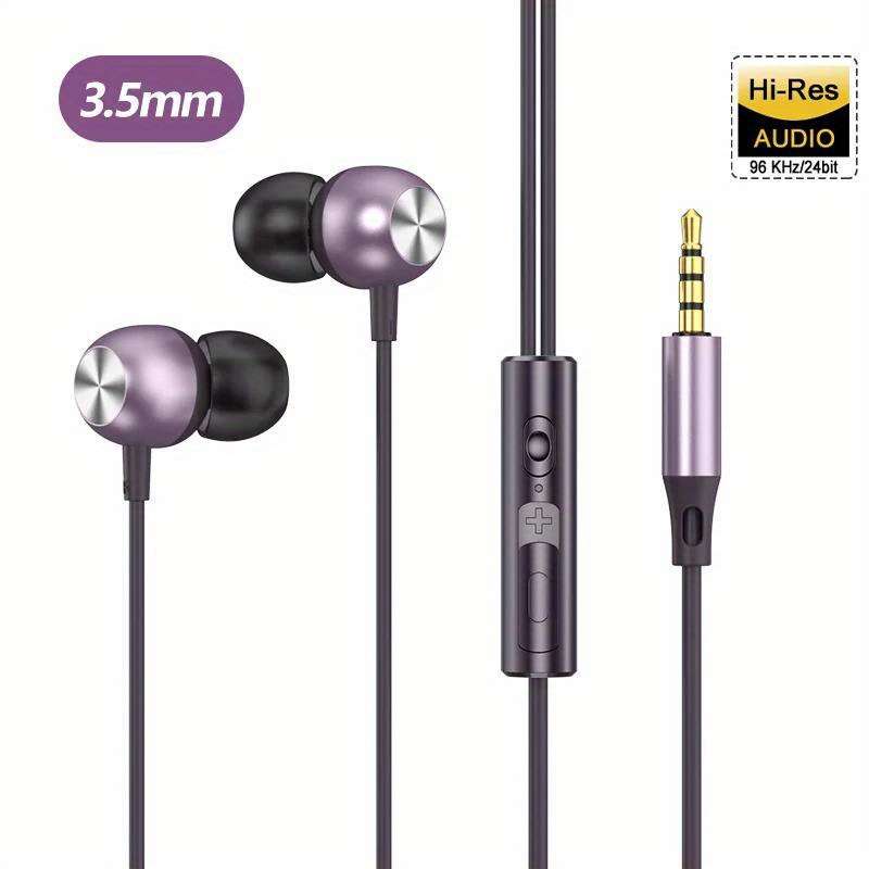 Wired Headphones Black 3.5Mm