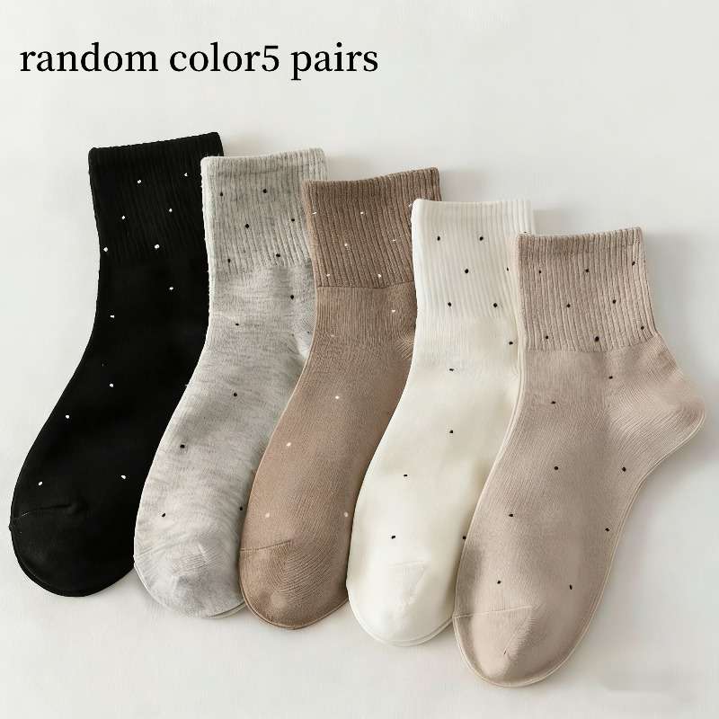 Women S Socks Color Random Color5 Pairs Size Onesize