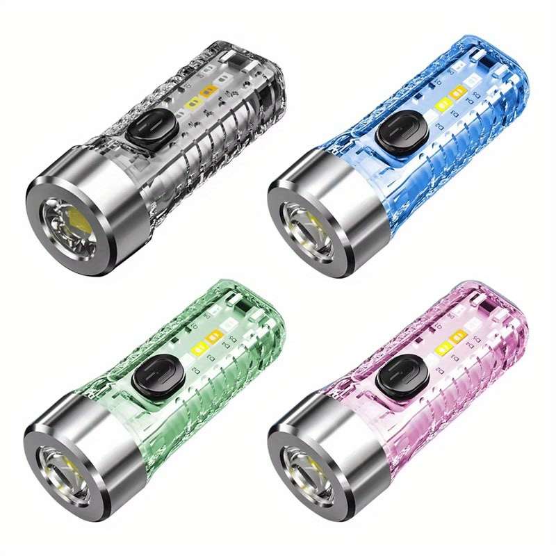 Durable 1Pc Usb Rechargeable Led Flashlight With Multi Daily Reliable Solution