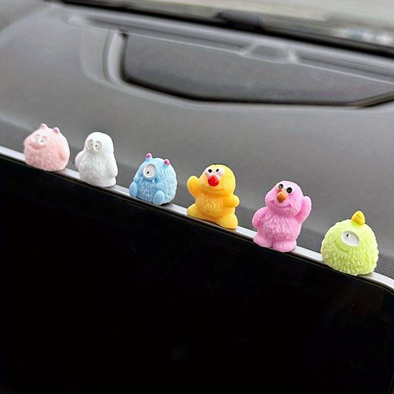 Car Interior Decor Color 6 Pcs