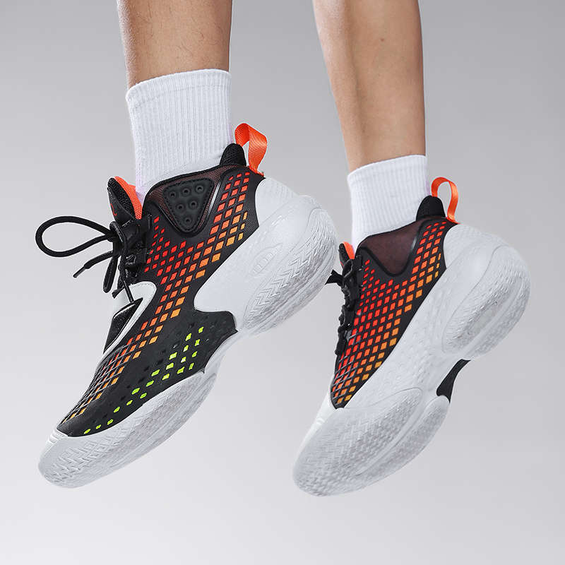 Basketball Shoes Color Black And White Sizeuk 8.5