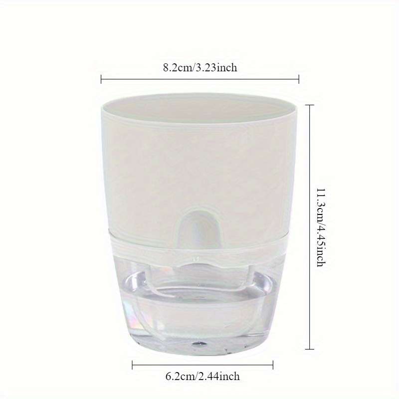 Flowerpot Items Gray 6 Pieces