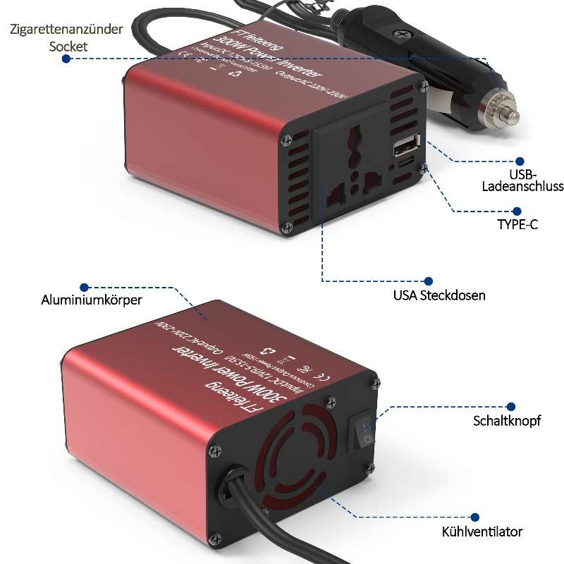 Inverter Model 300W Eu