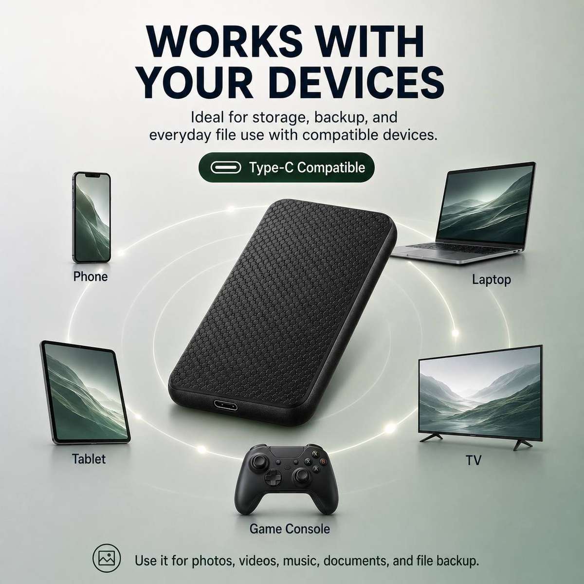 Usb Flash Drive Storage 2Tb