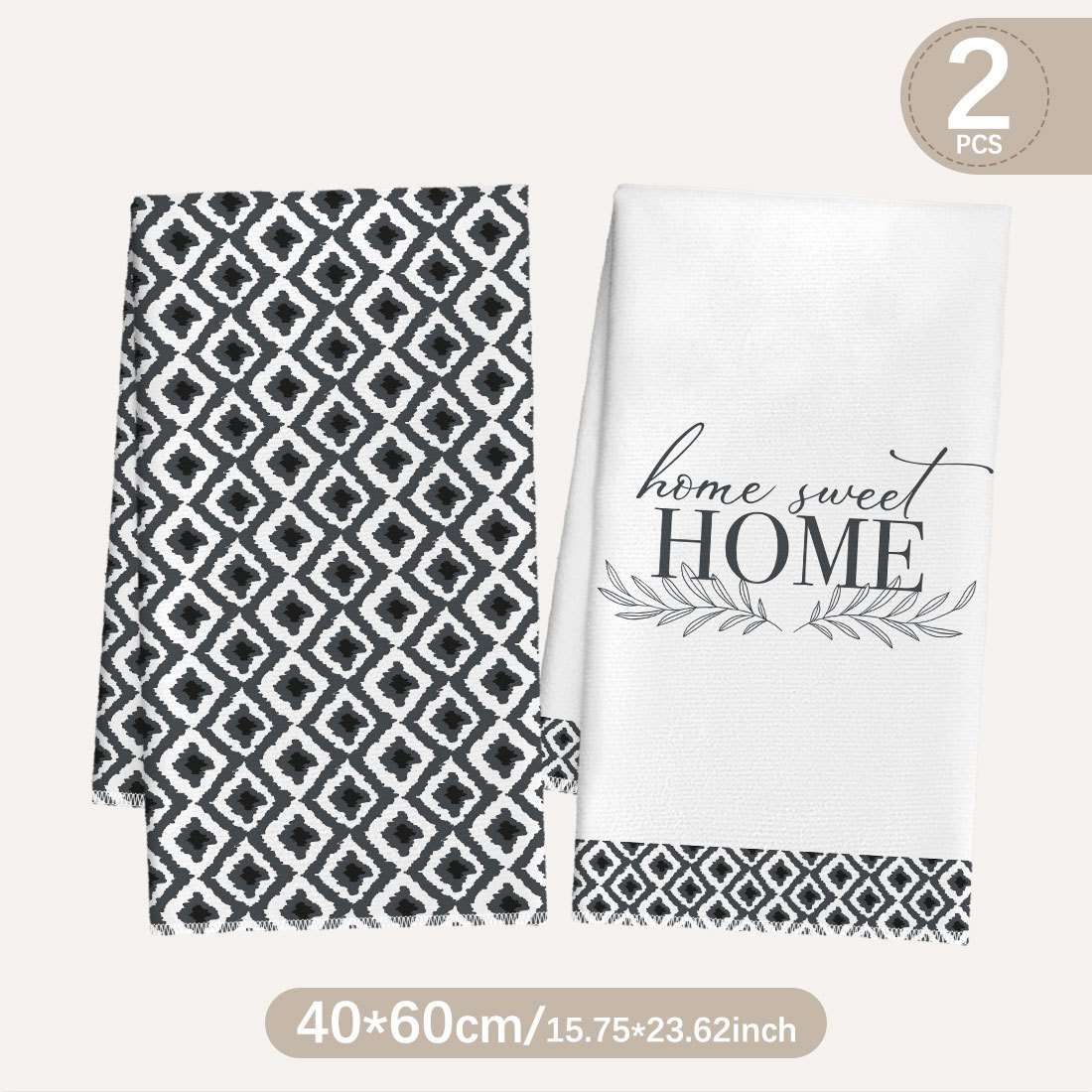 Rag Size 2Pcs 40*60Cm