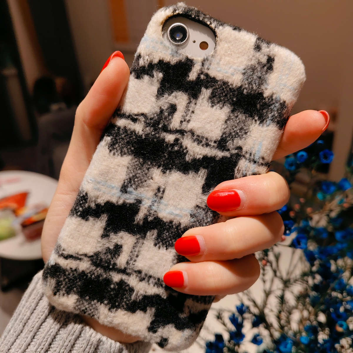 Black For iPhone Phone Case