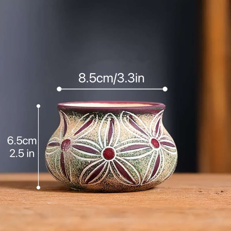 Flowerpot Color Ceramics Quantity2Pcs
