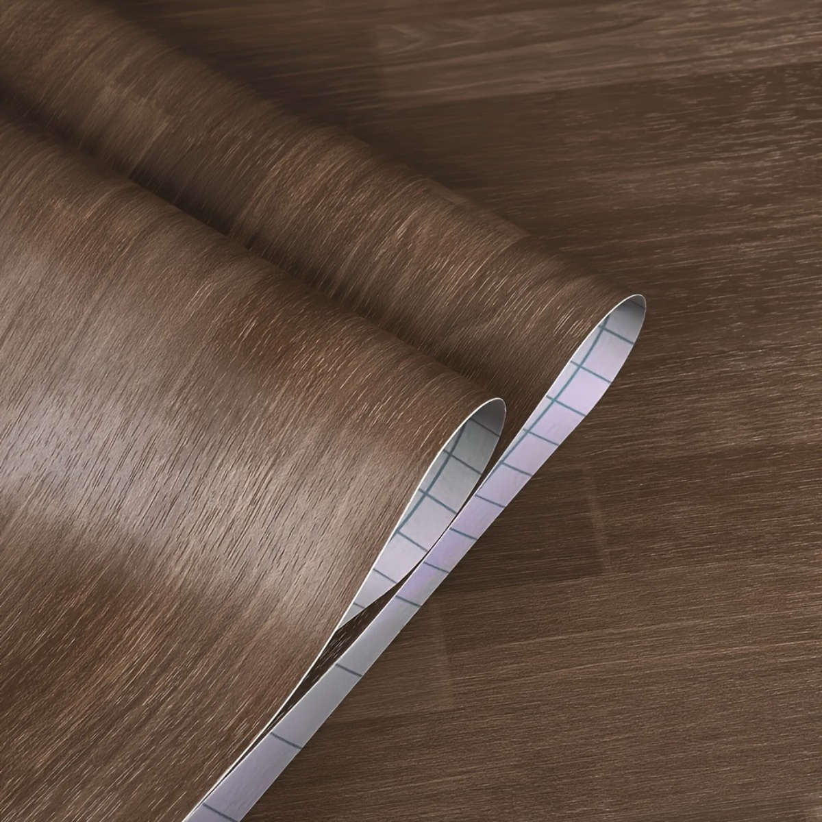 Self Adhesive Floor Stickers Parquet Walnut 40Cm*100Cm