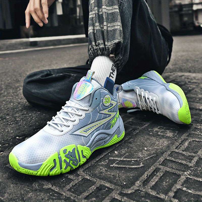Sneakers Green Orange Size Uk 7