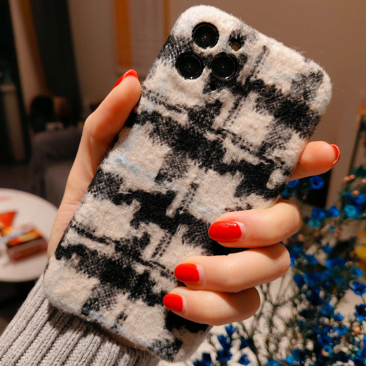 Black For iPhone Phone Case